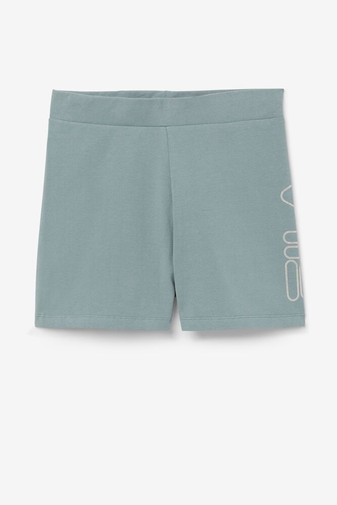 Fila Shorts Womens Blue - Beatriz High Waist Bike - Philippines 8091365-TP